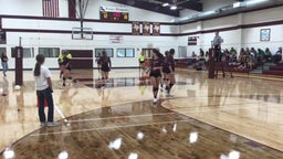 Fayetteville volleyball highlights Blum High School