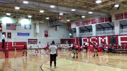 Mound-Westonka volleyball highlights Benilde-St. Margaret's High School