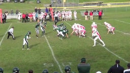 Lackawanna Trail football highlights Holy Cross High School