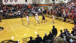 Wheelersburg basketball highlights Oak Hill High School