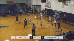 Remington basketball highlights West Elk High School