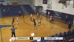 Remington basketball highlights Bennington High School