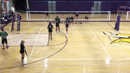 Western Michigan Christian volleyball highlights Onsted High School