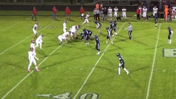 East Jackson football highlights Michigan Center High School