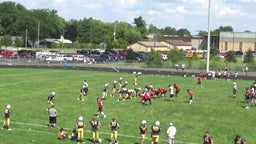 Erie-Mason football highlights Saranac High School