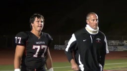 San Clemente football highlights vs. Trabuco Hills High