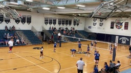 Grove City Christian volleyball highlights Grandview Heights