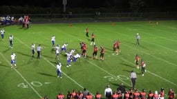 Diman RVT football highlights Blue Hills RVT High School
