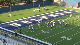 Sam Houston football highlights DeRidder High School