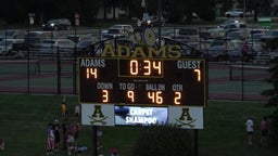 Adams football highlights Orchard Lake St. Mary's Prep