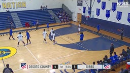 Gibbs basketball highlights Desoto County High School