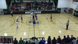 Bishop Garrigan basketball highlights North Union High School  vs
