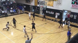 Omarion Alred's highlights Giles County High School