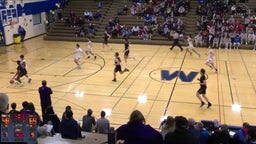 Wheeling basketball highlights Rolling Meadows High School