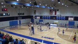 Lucas Christian Academy volleyball highlights vs. Lucas Christian Academy - Game