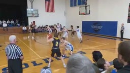 Everest Collegiate basketball highlights Genesee Christian High School