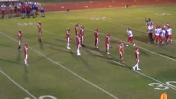 Harmony football highlights Alba-Golden High School