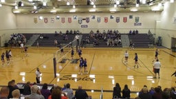 Centennial volleyball highlights Milford High School
