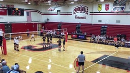 New Lexington volleyball highlights Crooksville High School