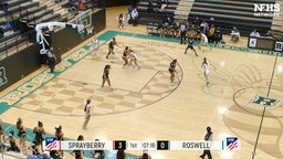 Roswell girls basketball highlights Sprayberry