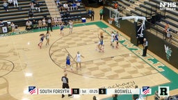 Roswell girls basketball highlights South Forsyth High School