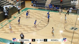 Roswell girls basketball highlights Centennial High School