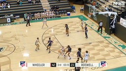 Roswell girls basketball highlights Wheeler High School
