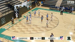 Roswell girls basketball highlights Cambridge High School