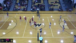 Huntington volleyball highlights Pancake and Kick Save