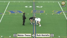 Rush-Henrietta lacrosse highlights Webster-Thomas High School