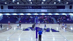 Woodhaven volleyball highlights Edsel Ford High School