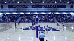 Woodhaven volleyball highlights Trenton High School