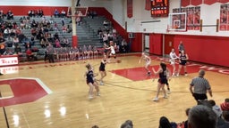Pittston girls basketball highlights Crestwood High School