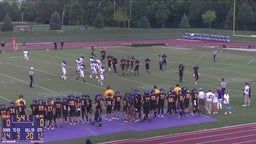 Heritage Christian football highlights Guerin Catholic High School