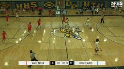 Brandon Medina's highlights Valencia High School