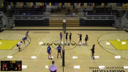 Montour volleyball highlights Chartiers Valley