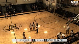 Mount de Sales Academy girls basketball highlights Stratford Academy High School