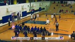Bartlett basketball highlights South Anchorage High School