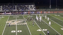 Lampasas football highlights Canyon Lake High School