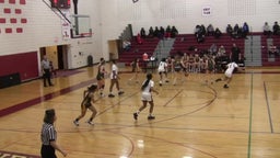 Adams girls basketball highlights Harper Woods High School