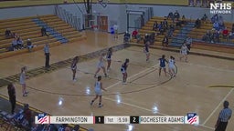 Adams girls basketball highlights Farmington High School
