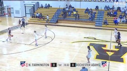 Adams girls basketball highlights North Farmington High School