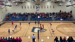 Bondurant-Farrar volleyball highlights North Polk
