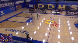 Janesville Parker girls basketball highlights Delavan-Darien High School