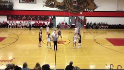 West Branch girls basketball highlights North Cedar High School