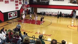 West Branch girls basketball highlights Mid-Prairie High School