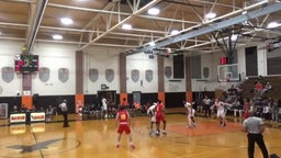 McDonogh basketball highlights Calvert Hall