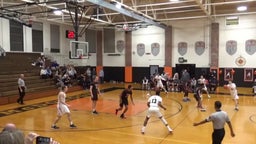 McDonogh basketball highlights Archbishop Spalding
