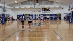 Snowflake volleyball highlights Gilbert Christian High School