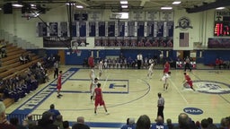 Trinity basketball highlights Peters Township
